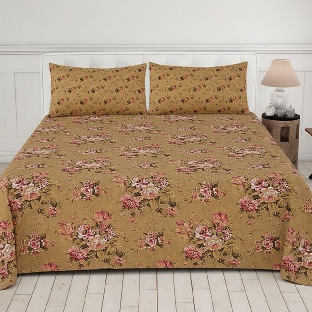 Golden Tan Vintage Rose - Straight