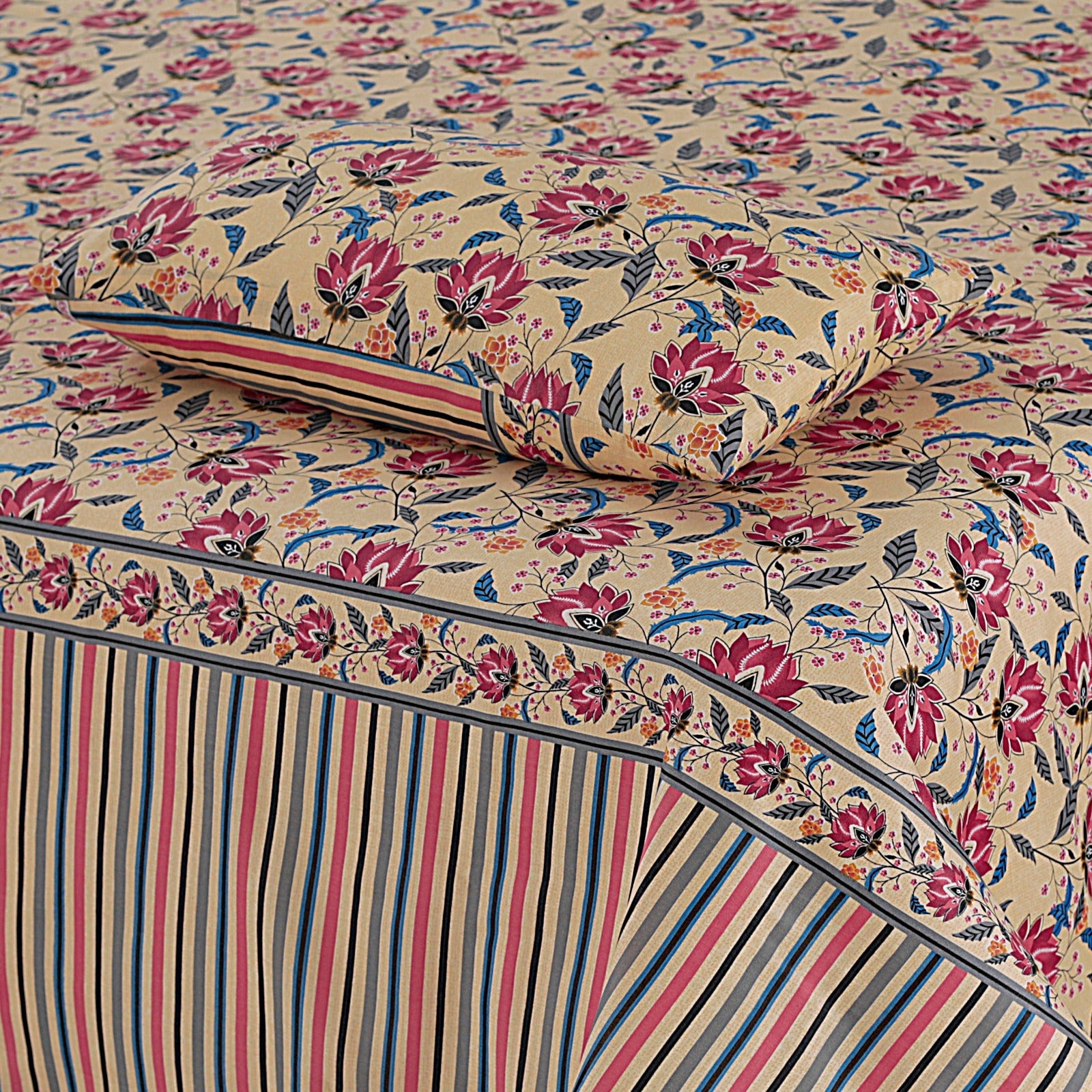 3 Pcs Bed sheet N-11