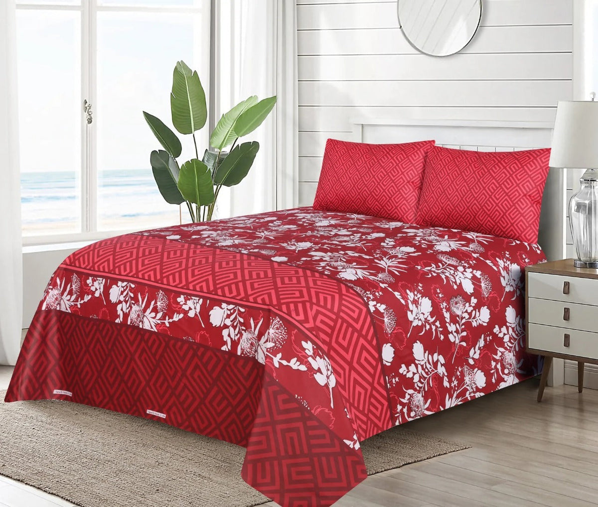 3 Pcs Bed sheet N-29b