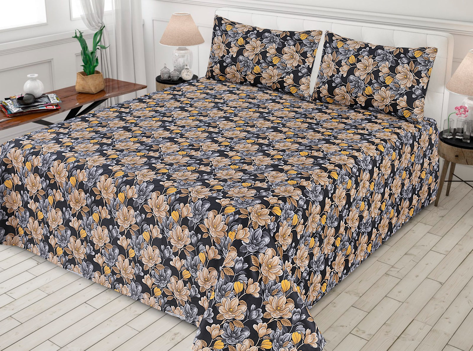 3 Pcs Bed sheet N-05