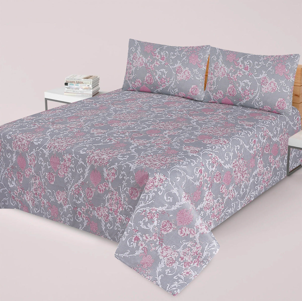 3 Pcs Bed sheet N-35