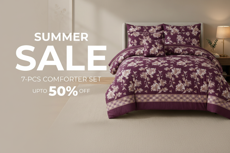 Summer Sale Deep Purple Banner