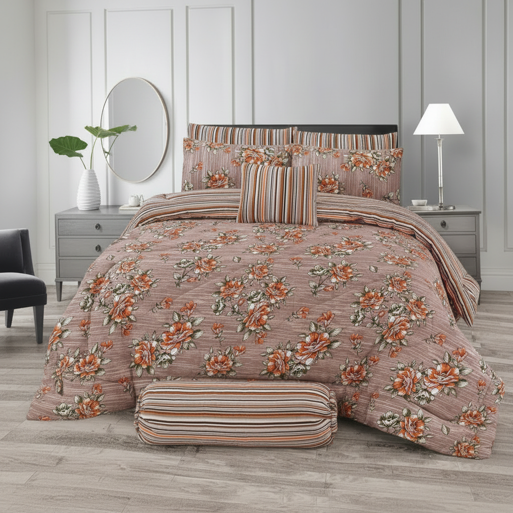Taupe Orange Rose - Extra Straight